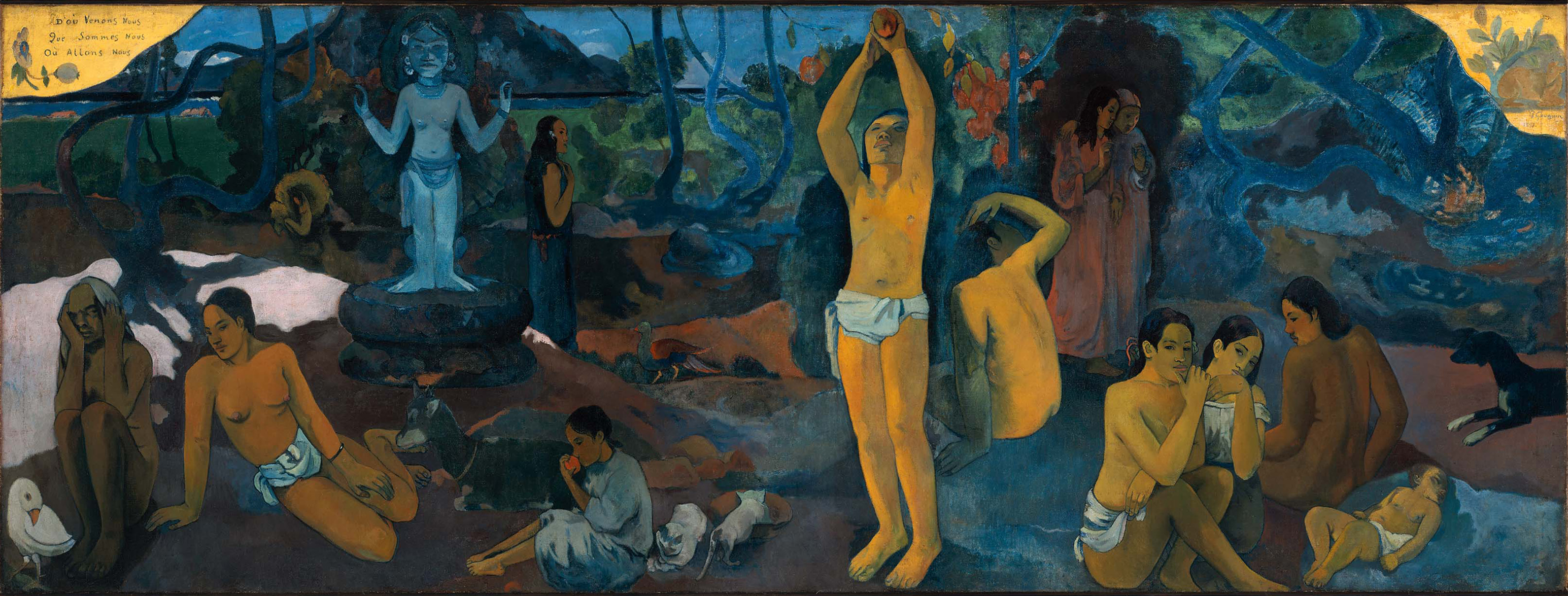 Paul Gauguin, Woher kommen wir? Was sind wir? Wohin gehen wir?, 1897
