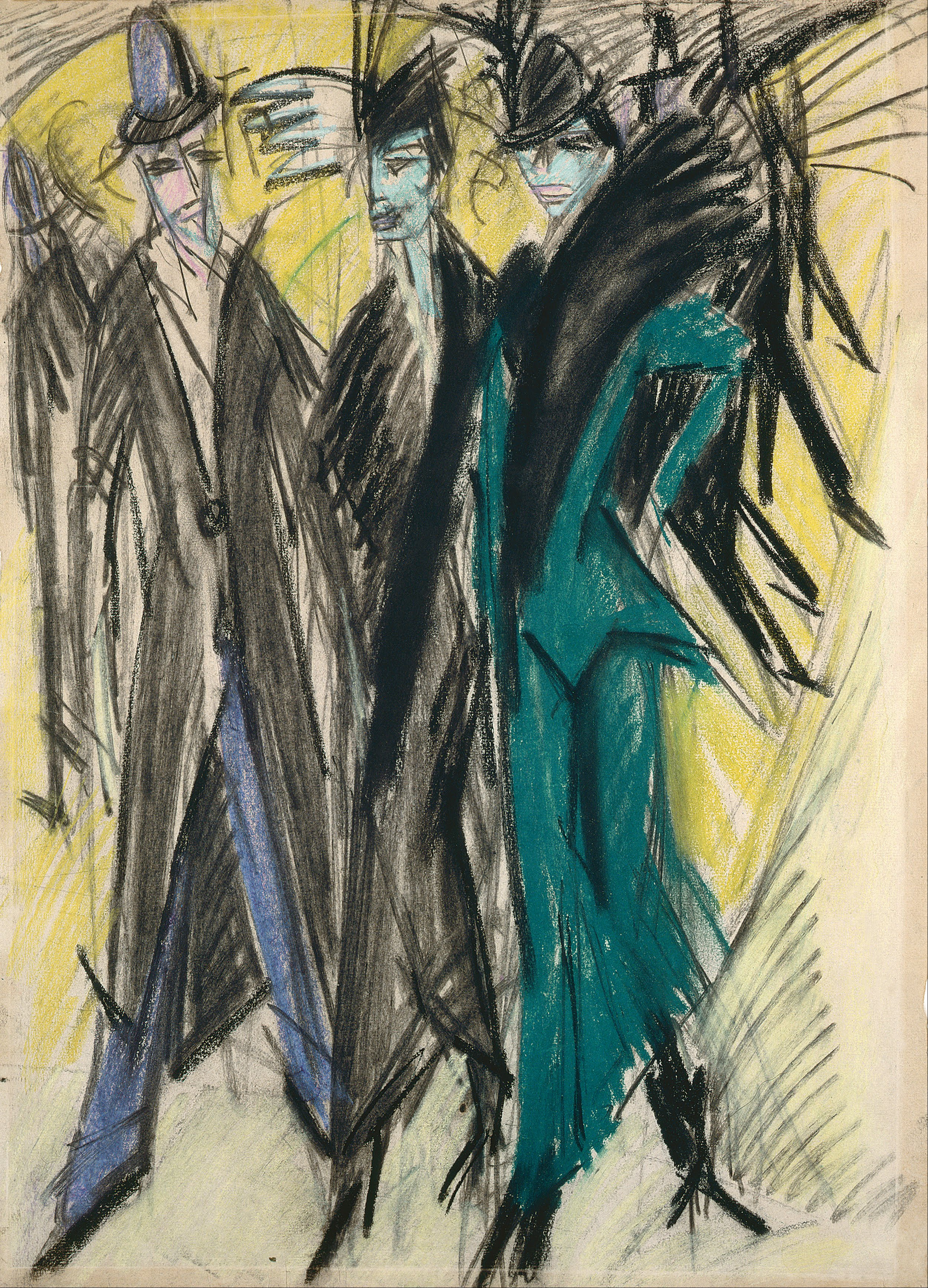 Ernst Ludwig Kirchner, Berliner Straßenszene, 1913