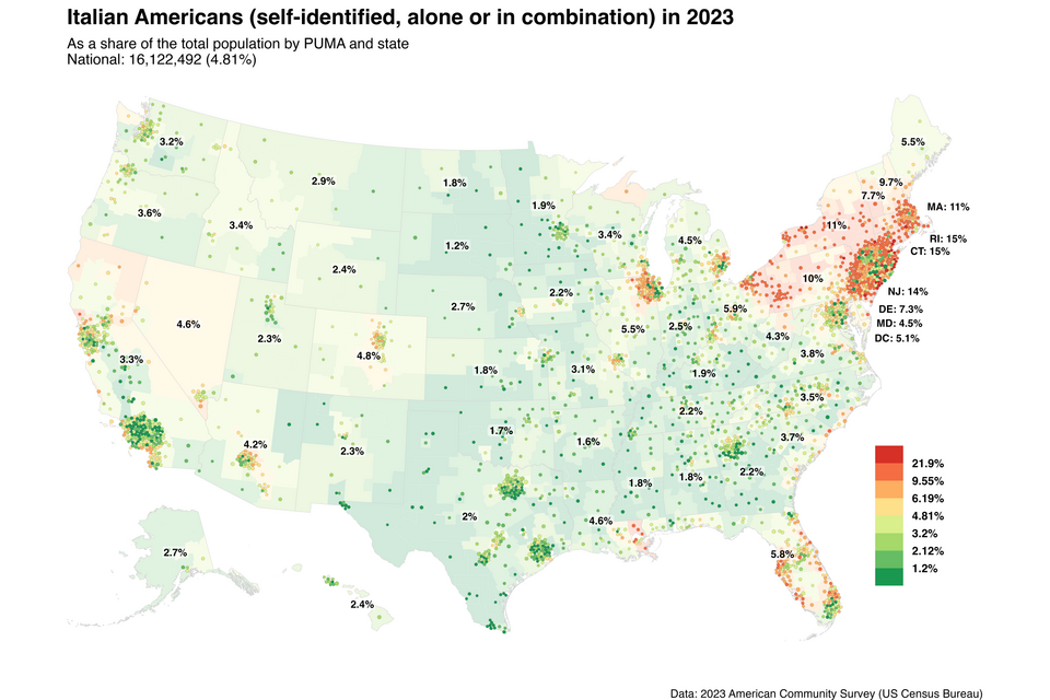Italienische Auswanderer in New York