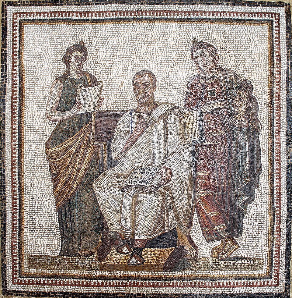 Darstellung Vergils im Mittelalter