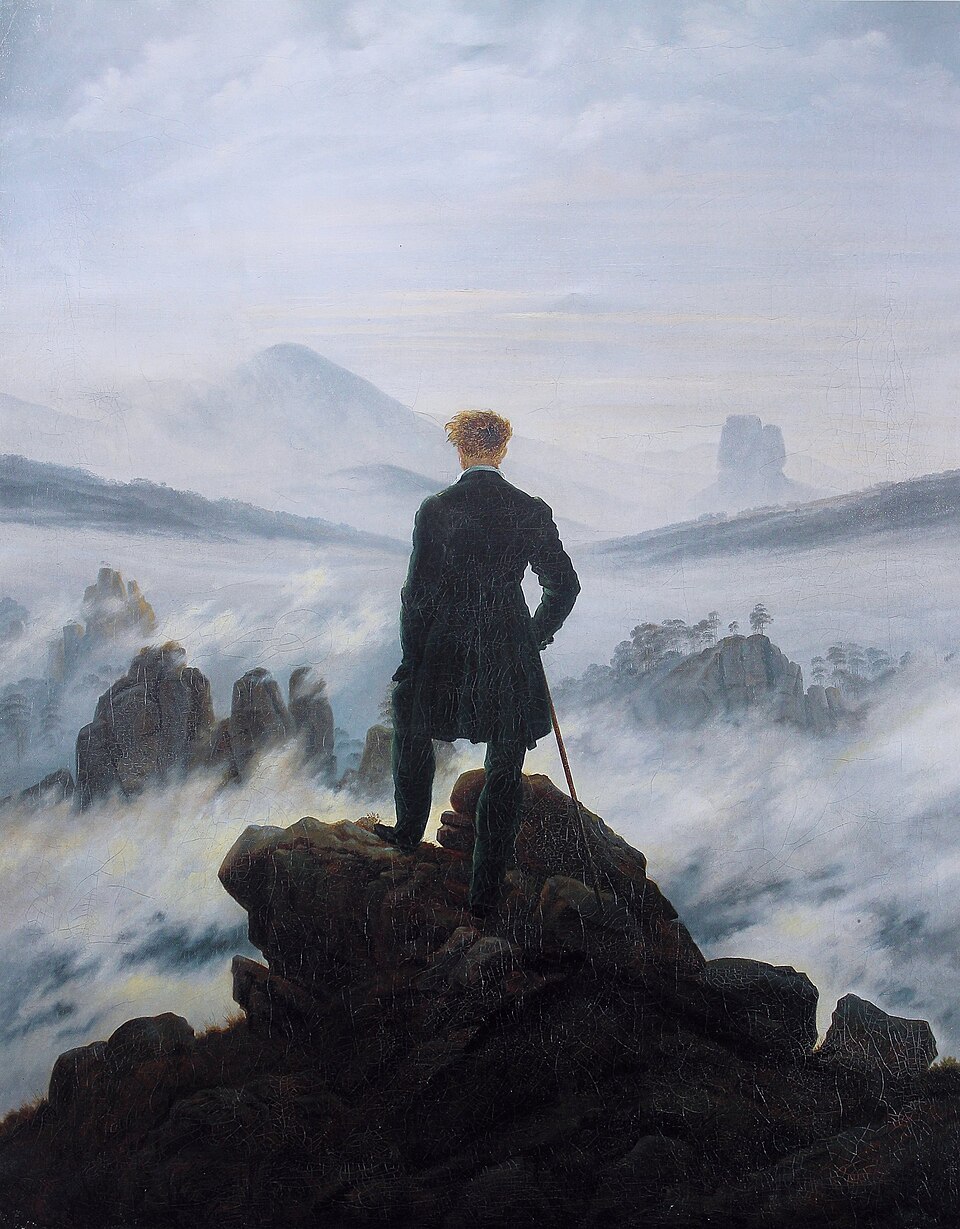 Caspar David Friedrich, Wanderer &uuml;ber dem Nebelmeer