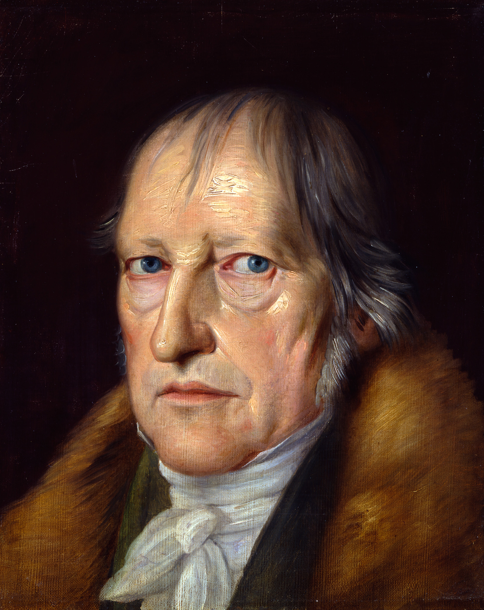 Georg Wilhelm Friedrich Hegel, Gem&auml;lde von Schlesinger 1831