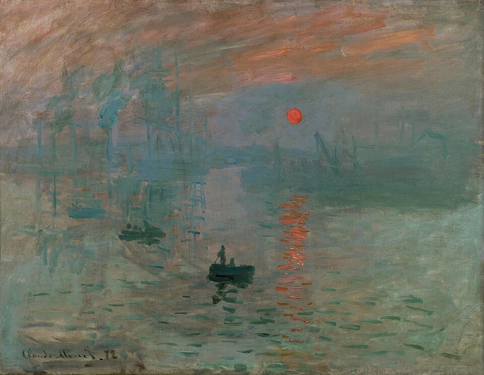 Claude Monet, Impression, Sonnenaufgang (1872)