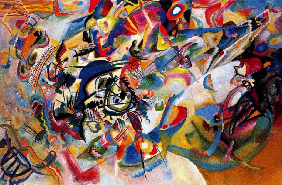 Wassily Kandinsky, Komposition VII (1913)